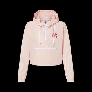 Lana Del Rey Chemtrails Over the Country Club Pink Cropped Windbreaker Jacket